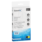 GuardX GX103 - Waterproof Phone Pouch - Pack of 2
