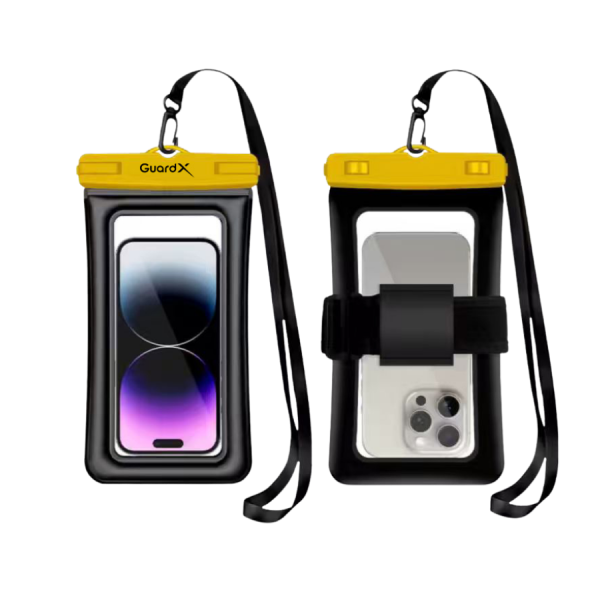 GuardX GX102 - Floatable Waterproof Phone Pouch with Arm Strap