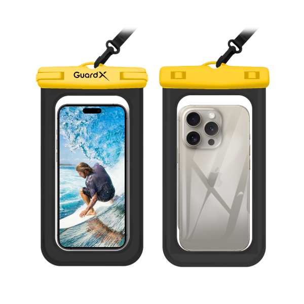 GuardX GX103 - Waterproof Phone Pouch - Pack of 2