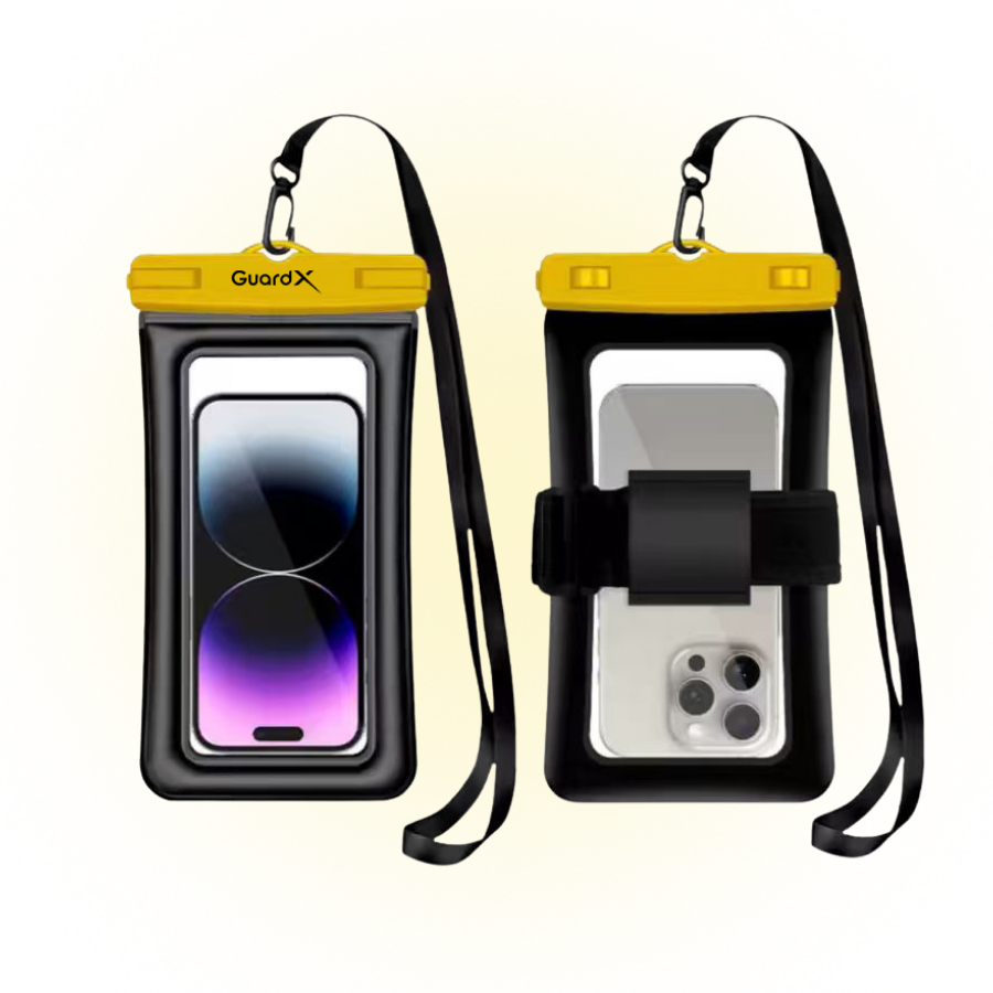 GuardX floatable waterproof phone pouches